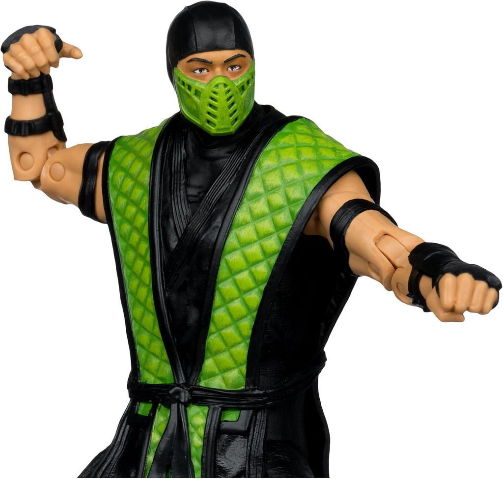 McFarlane Toys - Mortal Kombat Klassic Reptile 7in Action Figure | Mortal Kombat Klassic 7 Inch Action Figure Wave 2 - Reptile