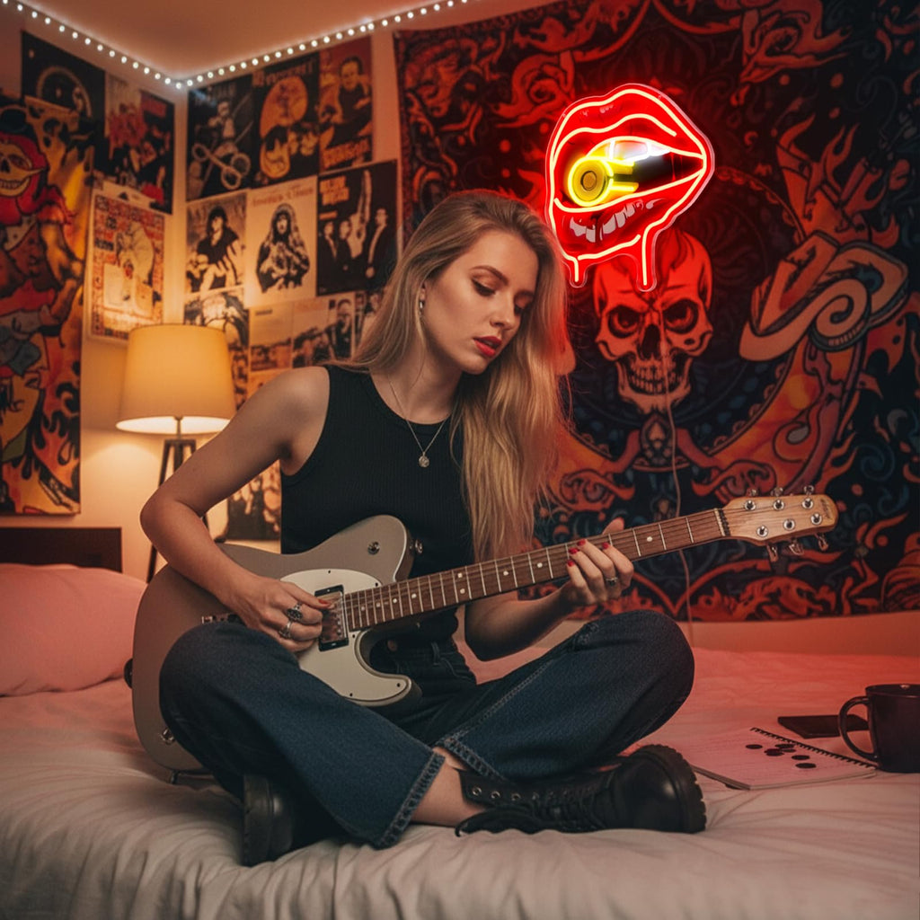 Bunny Neon Sign, Rabbit Neon Signs for Wall Decor, Dimmable Acrylic Neon Lights for Room Bedroom Game Room Club Bar Party Decorations, Perfect Gifts