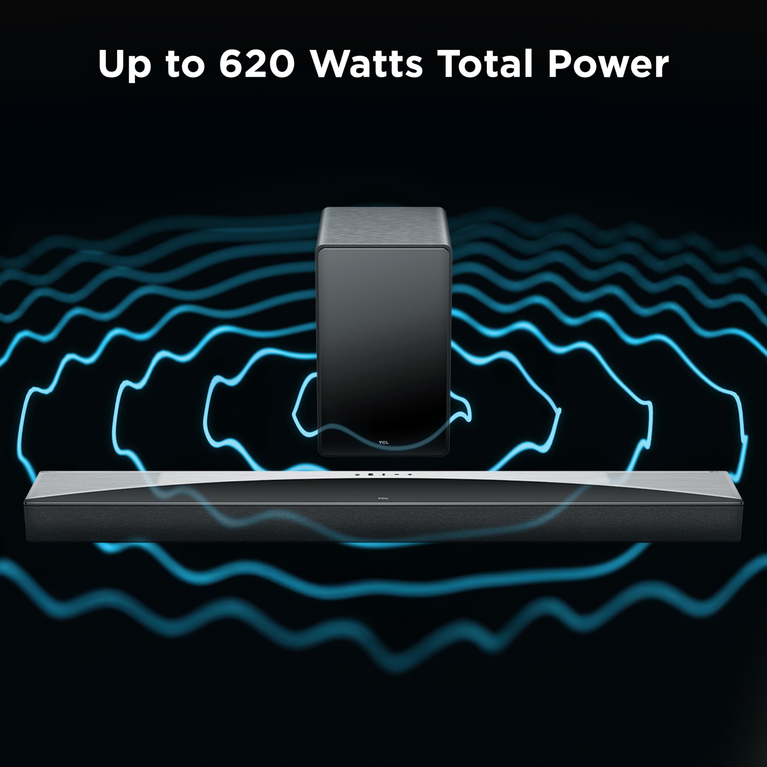 TCL Q-Series 5.1 Surround Sound Bar with Wireless Subwoofer – Q65H, Q75H & Q85H