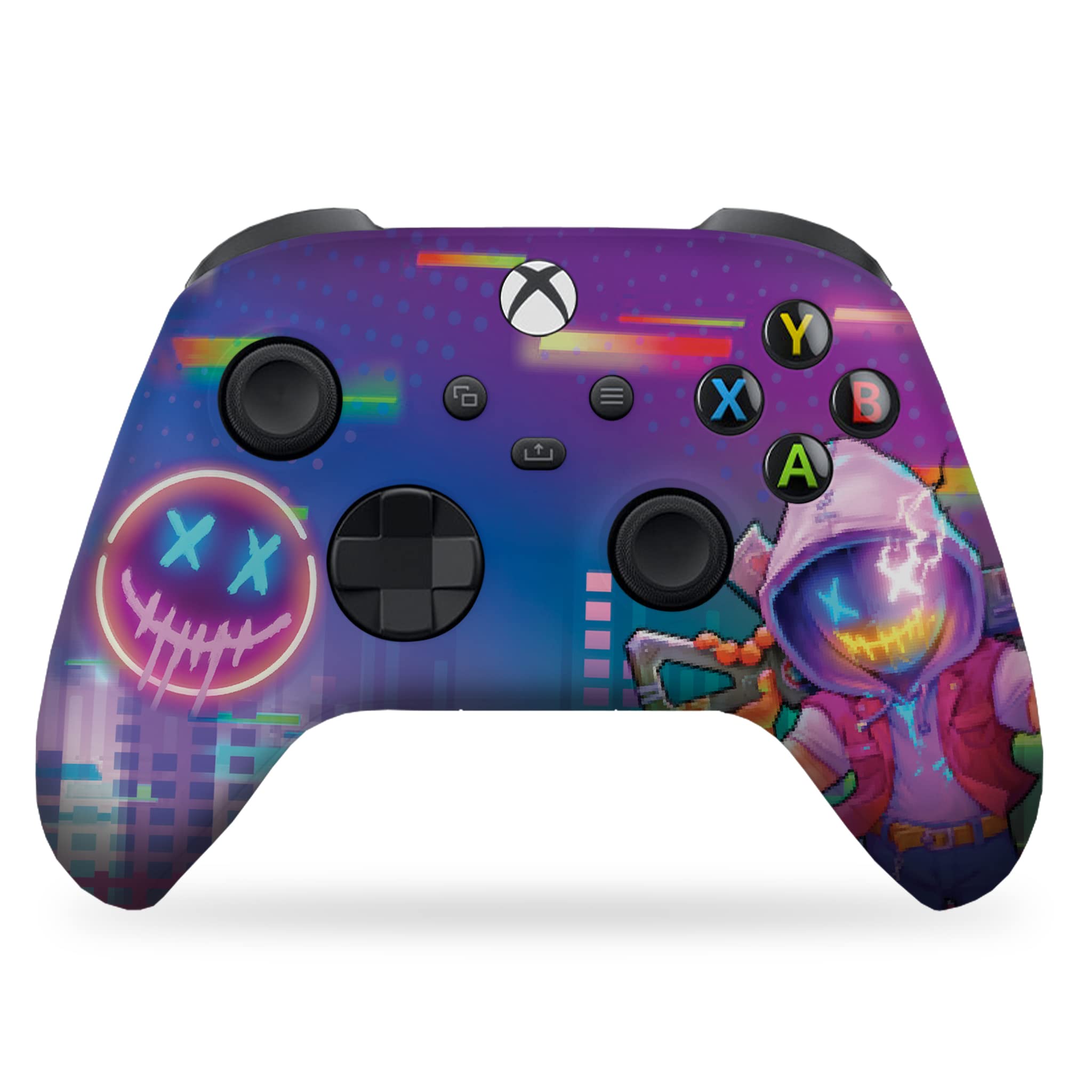 DreamController Go-Ku Custom X-box Controller Wireless compatible with X-box One/Series X/S Proudly Customized in USA with Permanent HYDRO-DIP Printing (NOT JUST A SKIN) - Flex Gamingproduct_type