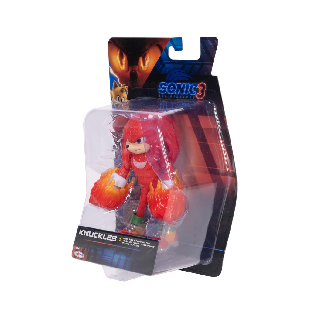 Sonic The Hedgehog – 5-Inch Shadow Action Figure – 20+ Points of Articulation – Official Collector Toy – Boys & Girls Ages 3+ | Sonic The Hedgehog Movie 5 Inch Action Figure Wave 1 - Shadow (Closed Mouth)