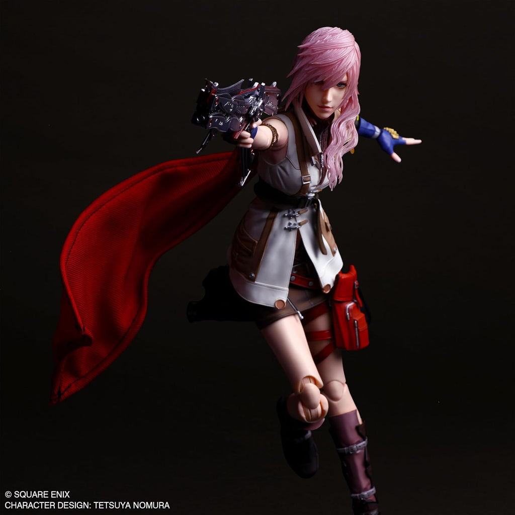 Final Fantasy XIII PLAY ARTS True Lightning PVC Pre-painted Action Figure