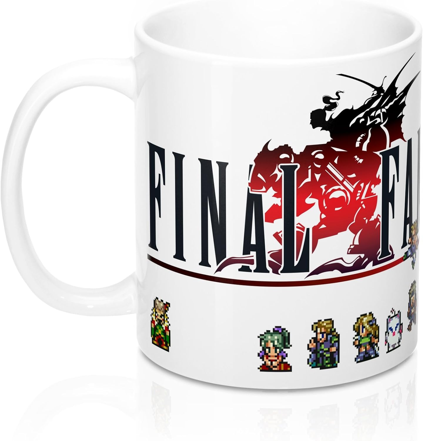 Elevate Your Morning with the Final Fantasy 6 Mug - Perfect for Fans of FF6 & FFVI - Flex Gamingproduct_type