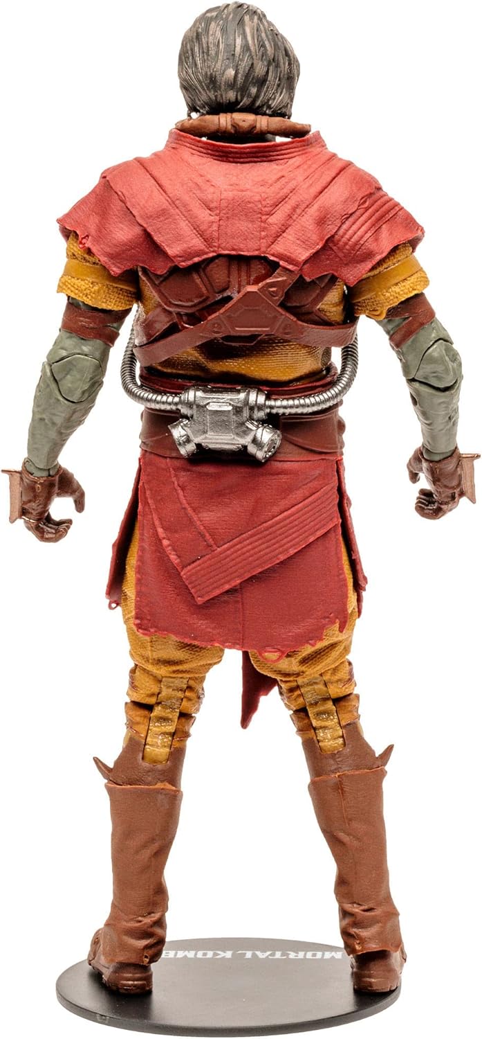 McFarlane Toys - Mortal Kombat 7IN Figures WV10 - KABAL (Rapid RED) | Mortal Kombat 7 Inch Action Figure Wave 10 - Kabal Rapid Red