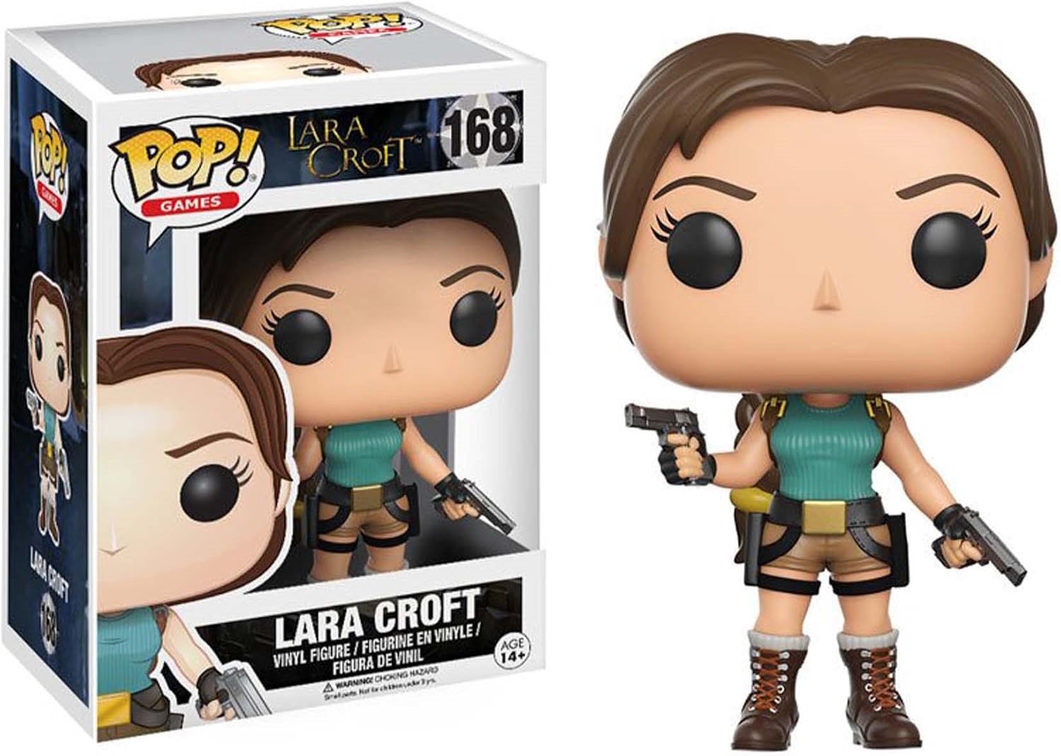Funko POP Games: Tomb Raider Lara Croft Toy Figure