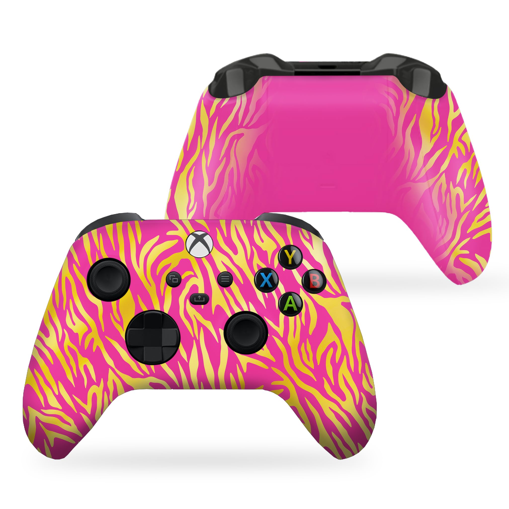DreamController Go-Ku Custom X-box Controller Wireless compatible with X-box One/Series X/S Proudly Customized in USA with Permanent HYDRO-DIP Printing (NOT JUST A SKIN) - Flex Gamingproduct_type