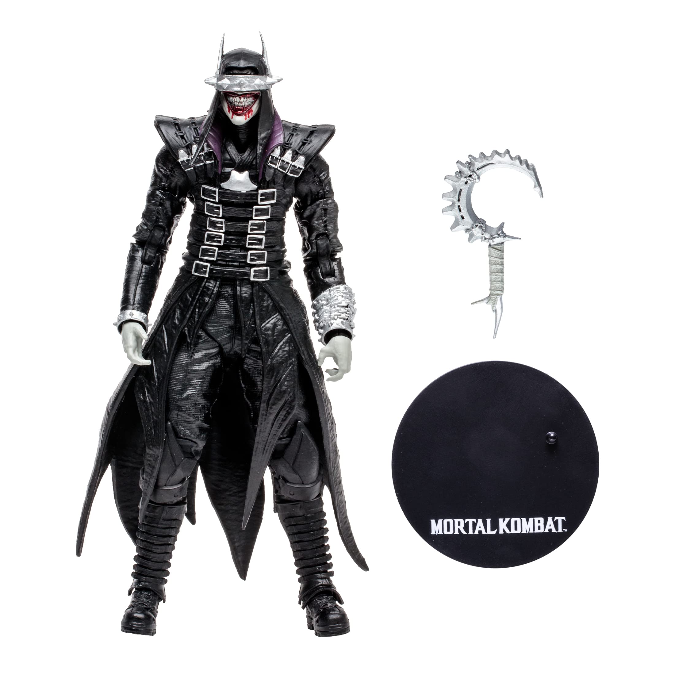 McFarlane Toys - Mortal Kombat 7IN Figures WV10 - KABAL (Rapid RED) | Mortal Kombat 7 Inch Action Figure Wave 10 - Kabal Rapid Red