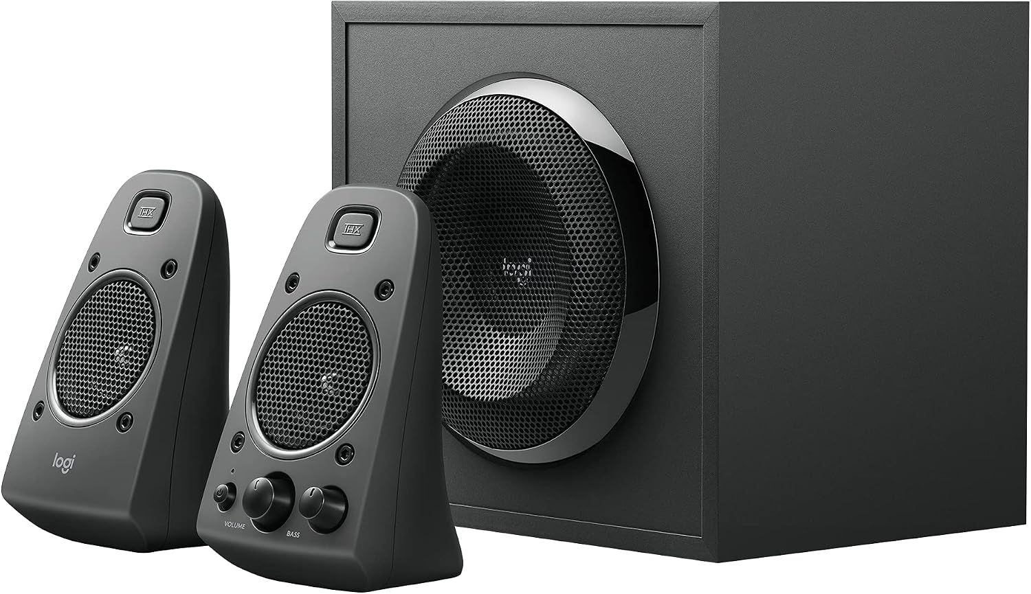 Logitech Z625 Powerful THX® Certified 2.1 Speaker System with Optical Input