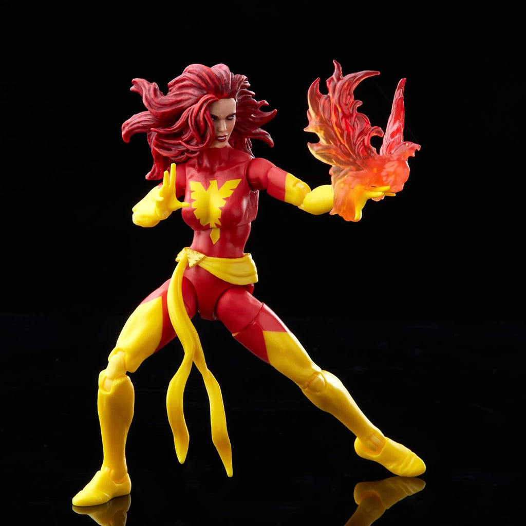 Marvel Legends Series X-Men Classic Dark Phoenix 6-inch Action Figure Toy,for 4+ Years, 3 Accessories | Marvel Legends Retro 6 Inch Action Figure X-Men Classic Series 2 - Dark Phoenix