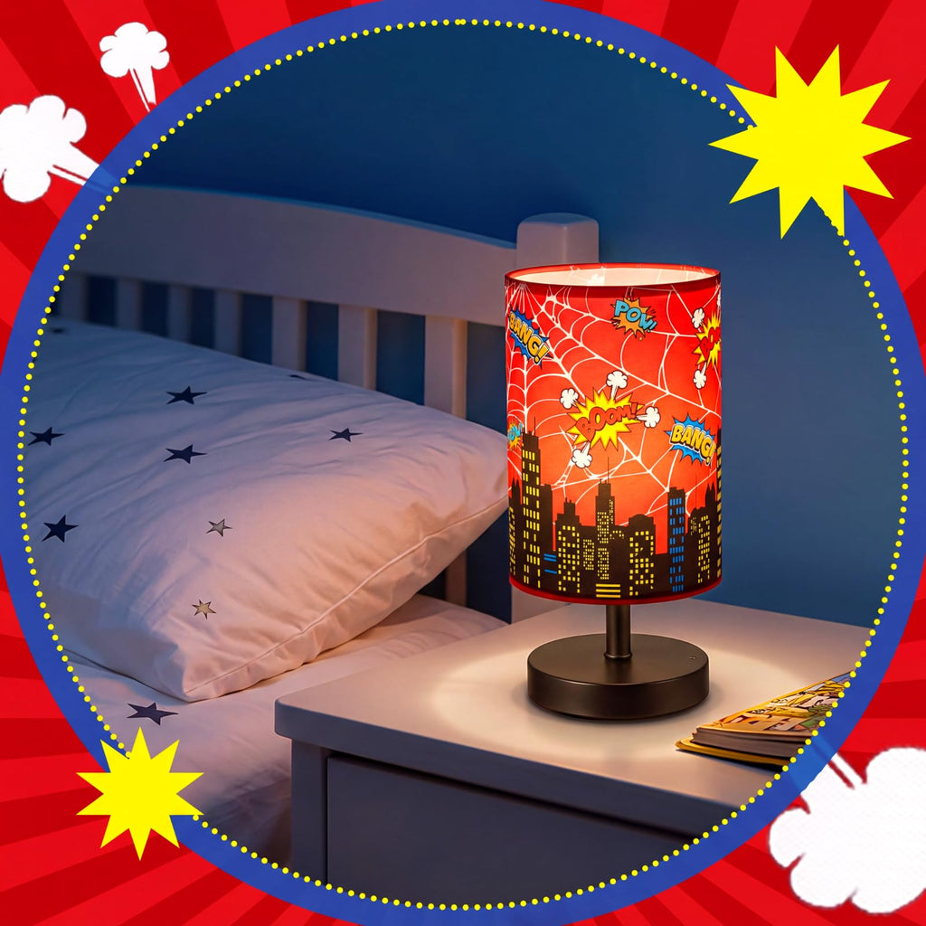 Glooglitter Linen Bedside Lamp – 21 Styles