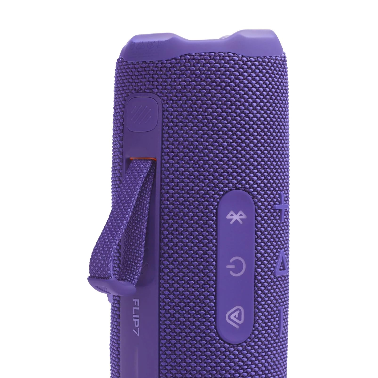 JBL Flip 7 Portable Bluetooth Speaker, IP68 Waterproof, Dustproof, Drop-Proof, PushLock System, AI Sound Boost, 16H Battery, Megen Hardshel Protection Case (Blue)