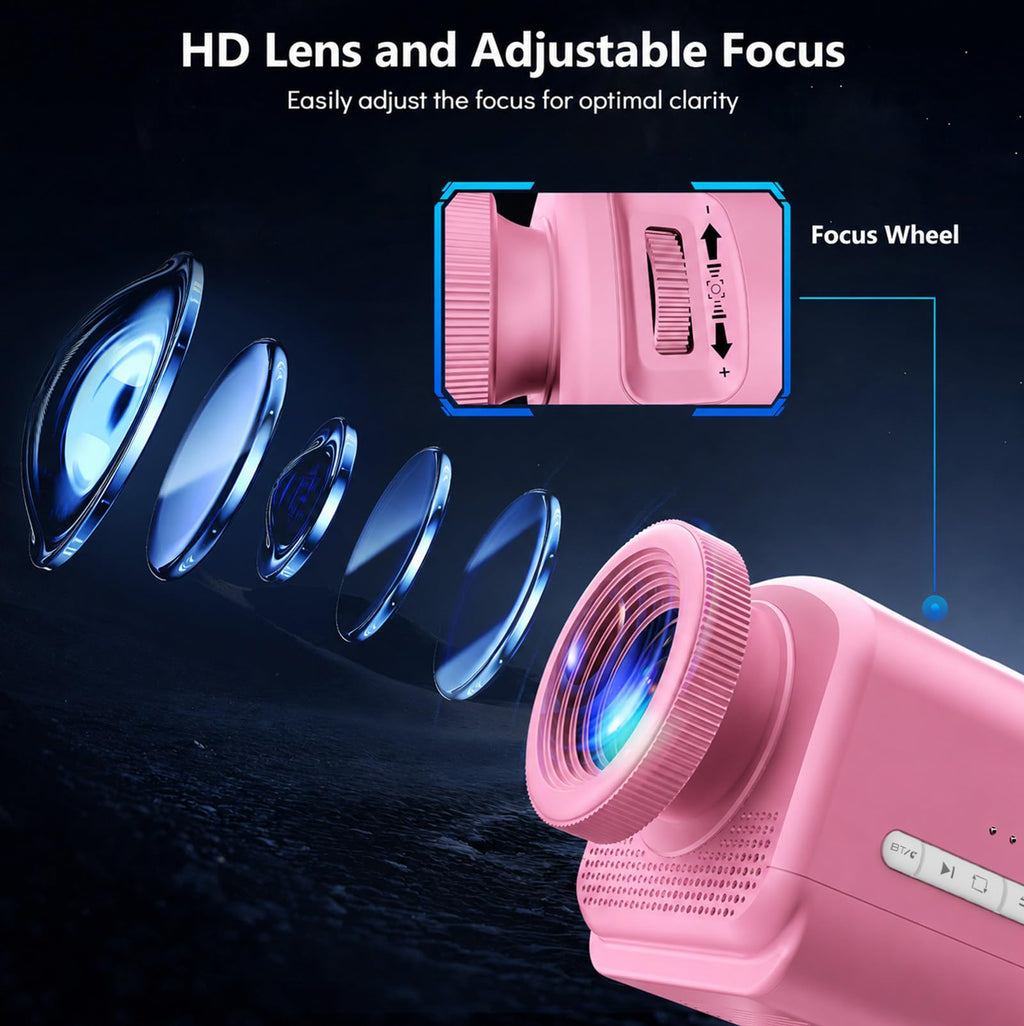 Rossetta 3D Projector with 60 Scenes, Galaxy Star Projector for Room Decor | Bluetooth Speaker, 1H/2H Timer & Remote, Night Light for Bedroom, Party, Christmas & Birthday Gifts for Adults, Girls, Boys