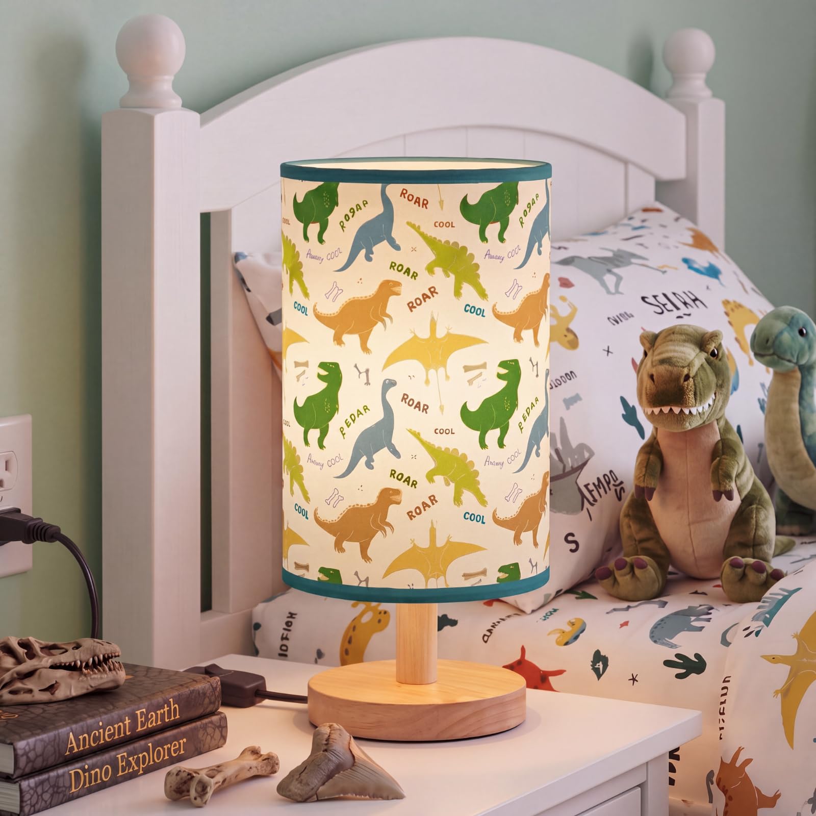Glooglitter Linen Bedside Lamp – 21 Styles