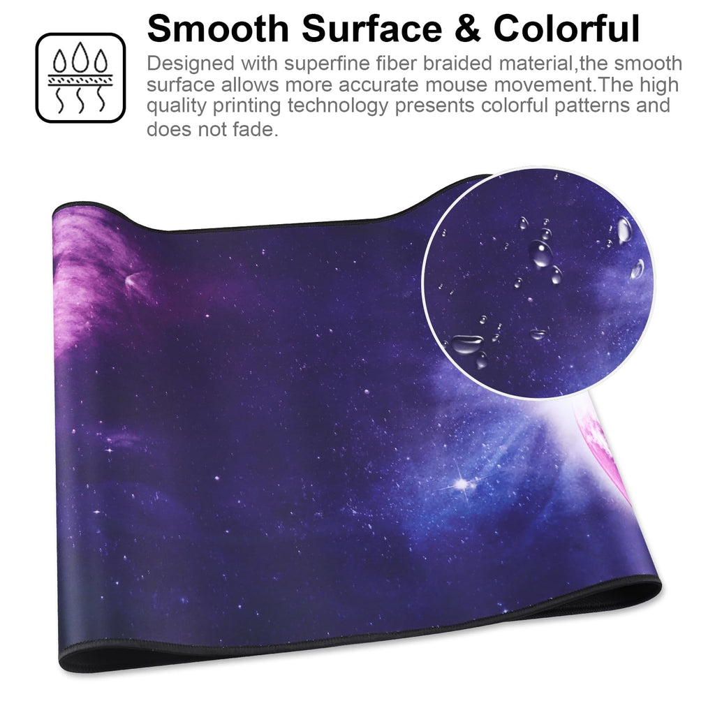 XXL Professional Large Mouse Pad & Computer Game Mouse Mat (35.4x15.7x0.1IN, Map) (90 * 40 Map) - Flex Gamingproduct_type