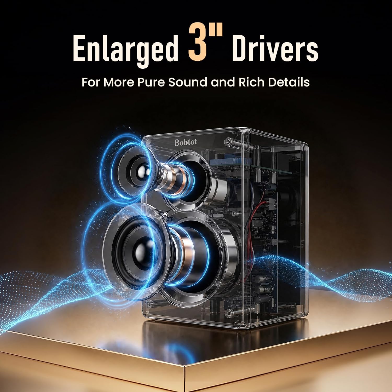 Bobtot Wireless Surround Sound System Home Theater System, 1000W Surround Speakers 8" Subwoofer 5.1/2.1 Channel Deep Bass with ARC Optical Bluetooth Karaoke Input - Flex Gamingproduct_type