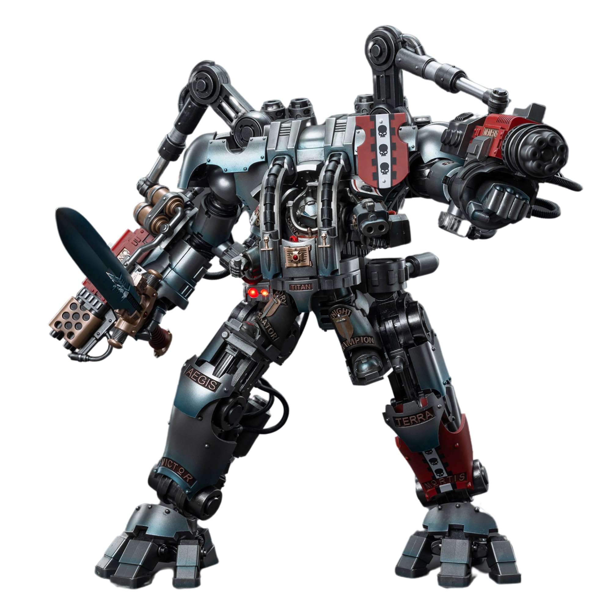 JOYTOY Action Figures 1/25 God of War 86-II Assault Anime Soldier Figure and Mecha PVC DIY Robot Collectible Military Model Collection
