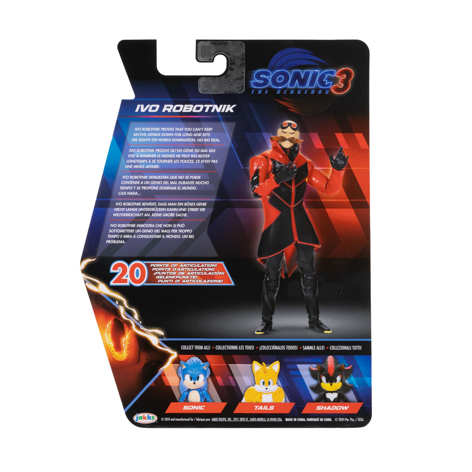 Sonic The Hedgehog – 5-Inch Shadow Action Figure – 20+ Points of Articulation – Official Collector Toy – Boys & Girls Ages 3+ | Sonic The Hedgehog Movie 5 Inch Action Figure Wave 1 - Shadow (Closed Mouth)