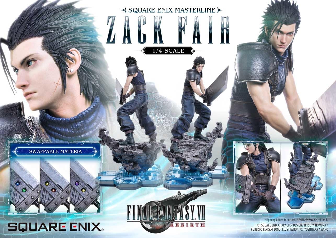 Elevate Your Collection with the Final Fantasy VII Zack Fair Statue - Flex Gamingproduct_type