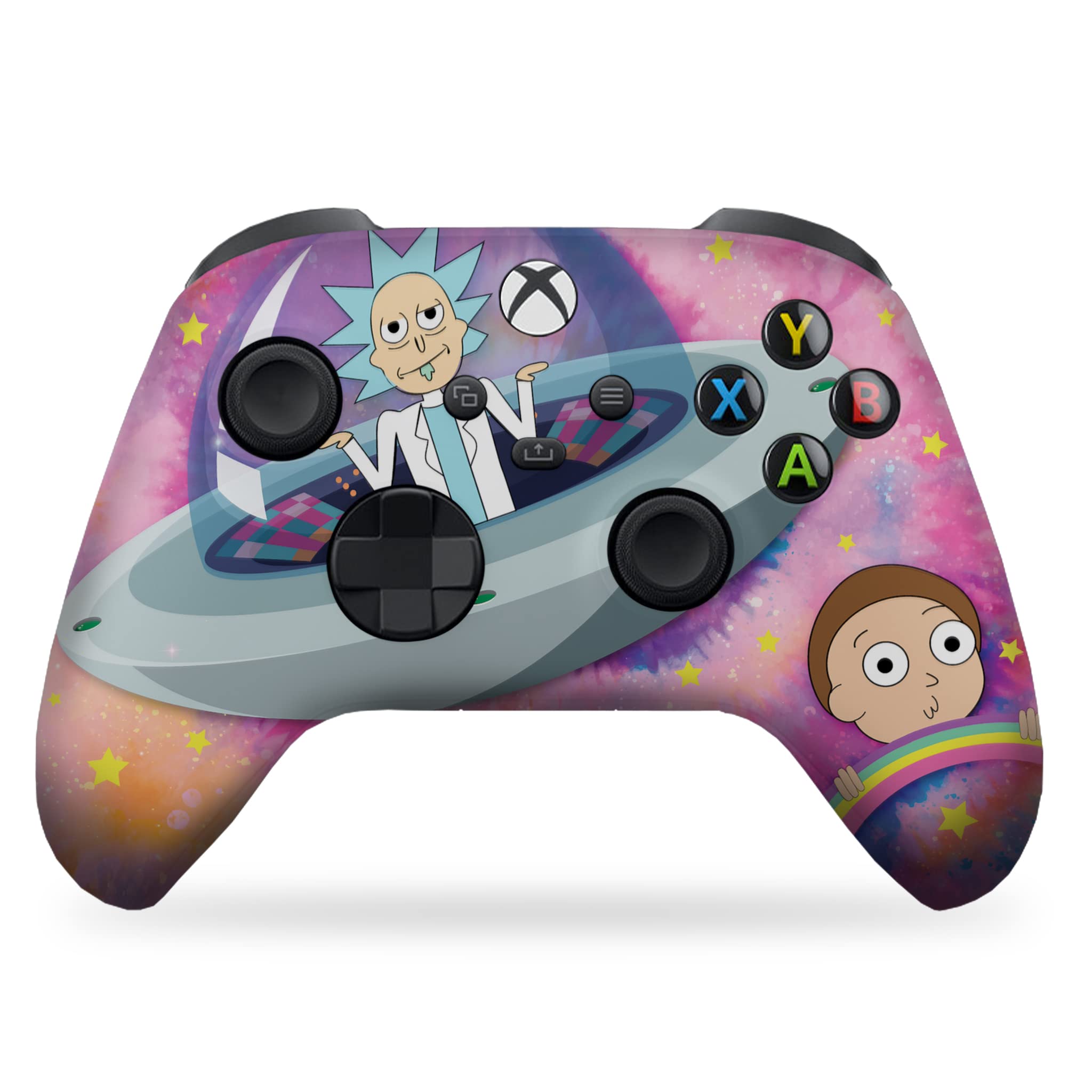 DreamController Go-Ku Custom X-box Controller Wireless compatible with X-box One/Series X/S Proudly Customized in USA with Permanent HYDRO-DIP Printing (NOT JUST A SKIN) - Flex Gamingproduct_type