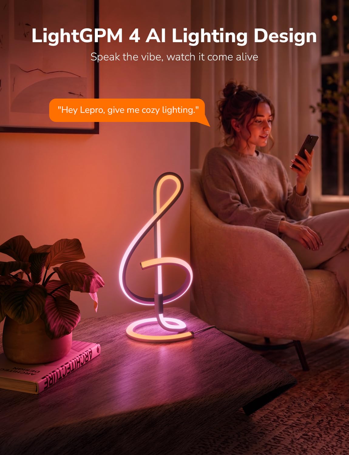 Lepro TB1 AI Smart Table Lamp – 2 Styles