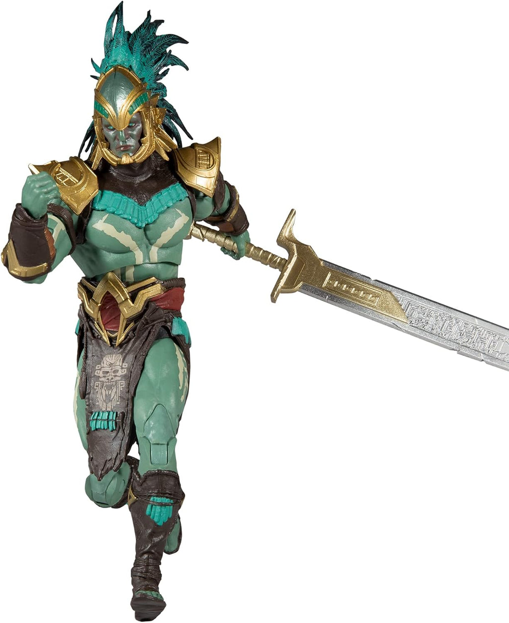 McFarlane Toys Mortal Kombat Kotal Kahn 7" Action Figure with Accessories | Mortal Kombat 7 Inch Action Figure Wave 7 - Kotal Kahn