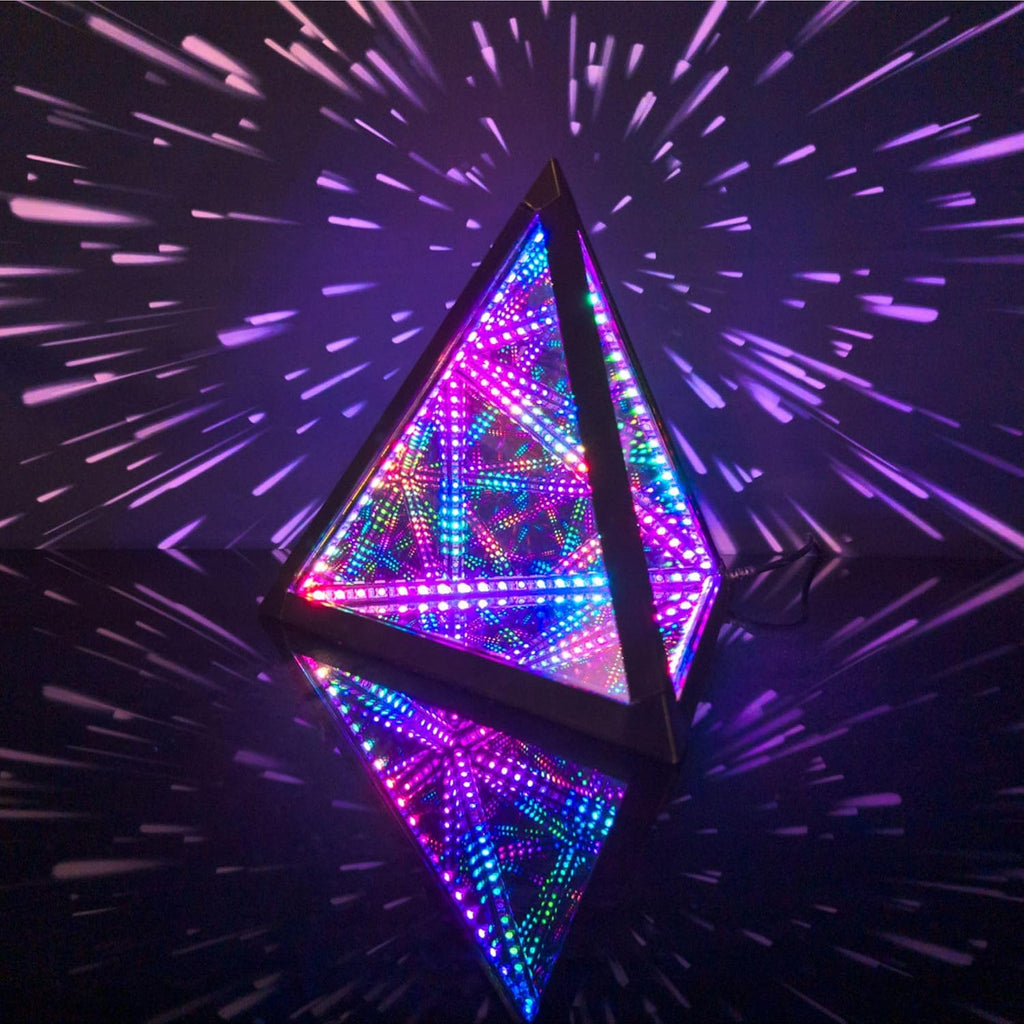 Hyperspace Lighting Co. Infinity Mirror LED Lamp – 4 Sizes