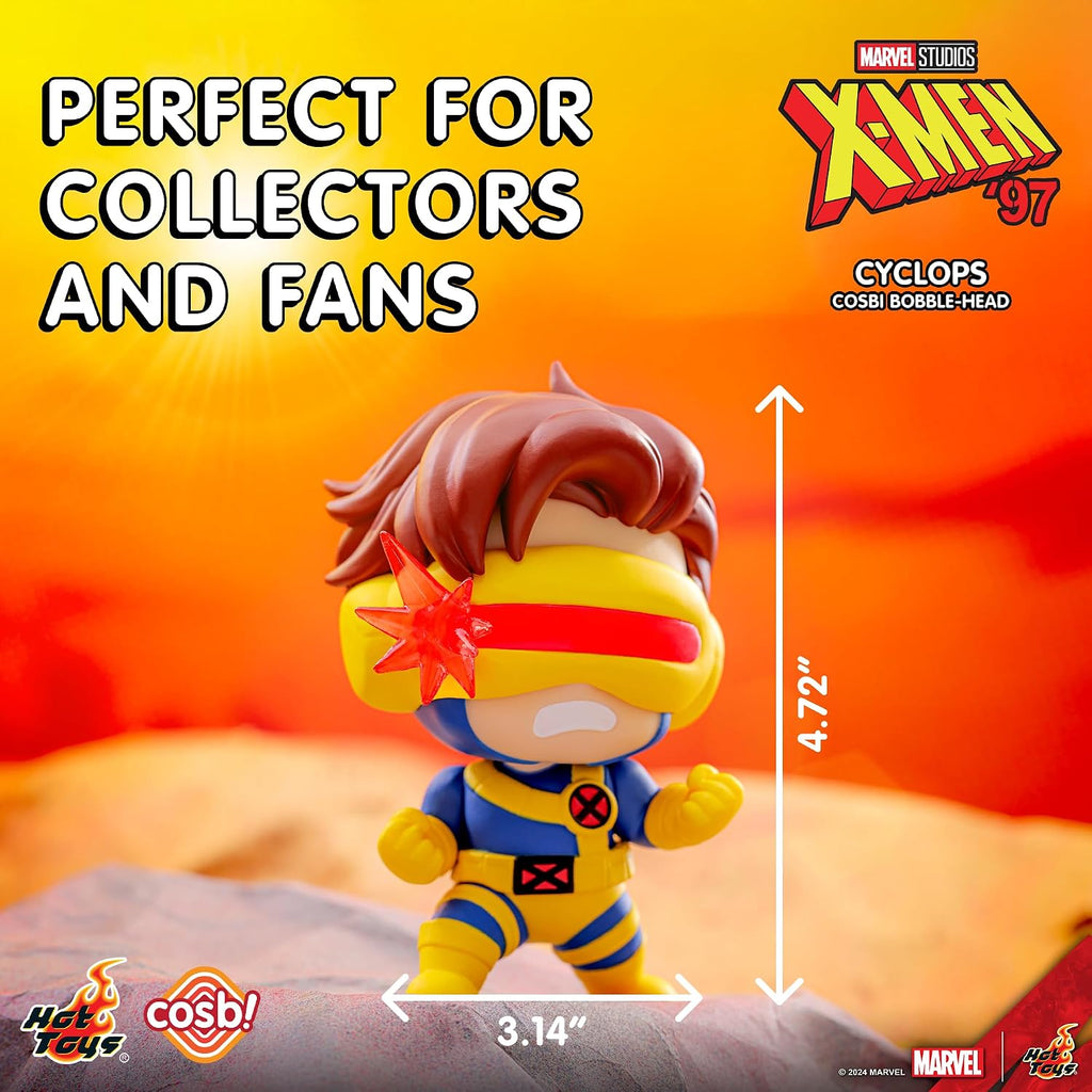 YuMe X-Men 97 Blind Box Collectible Mini Figure & Accessories | Cosbi Bobble Head Collection | Official Marvel Studios Merchandise | Toy Gift for Kids & Adults | 9 Figures to Collect Including 1 Chase