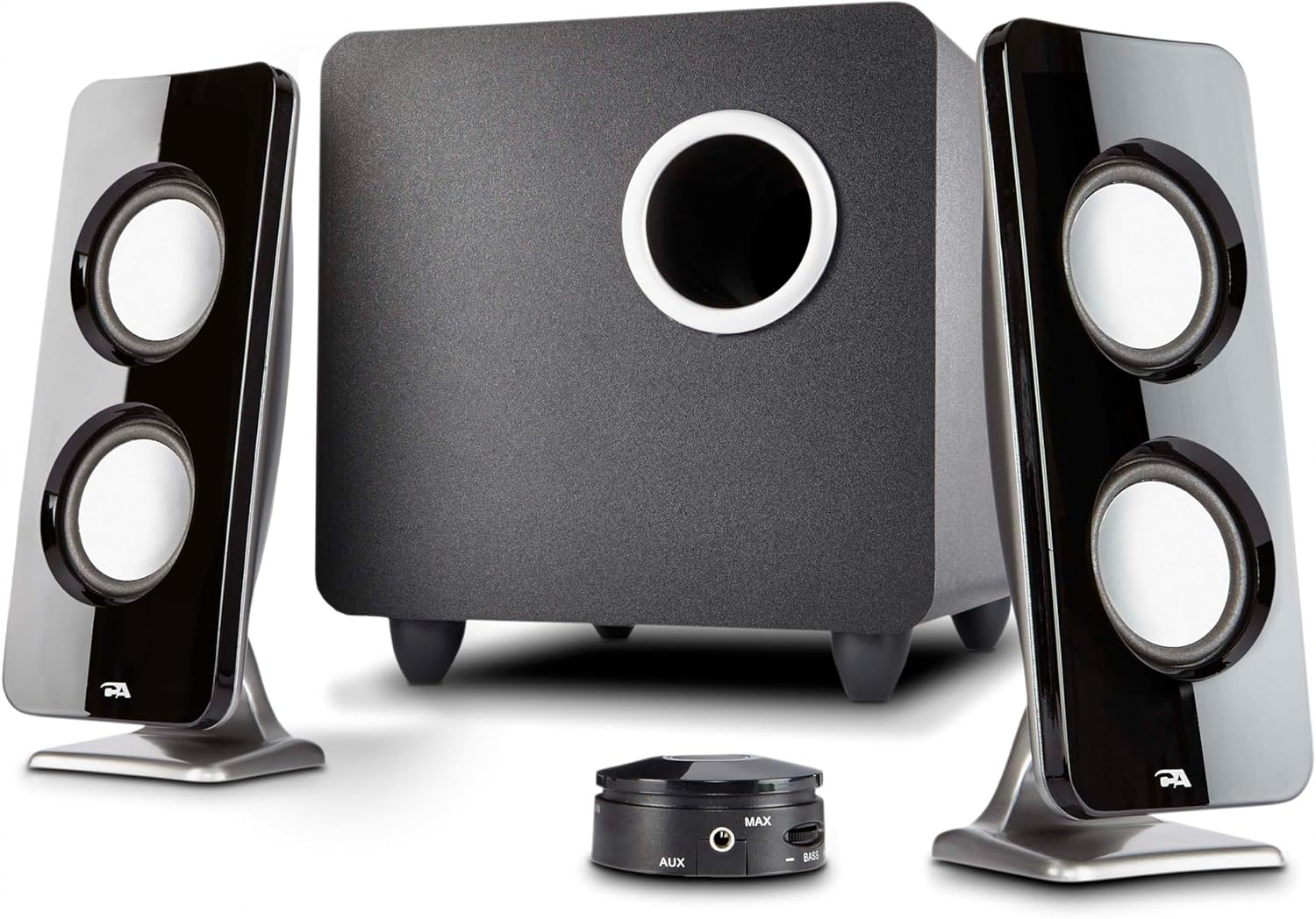Cyber Acoustics CA-3610 2.1 Multimedia Speaker System with Subwoofer – 2 Sizes