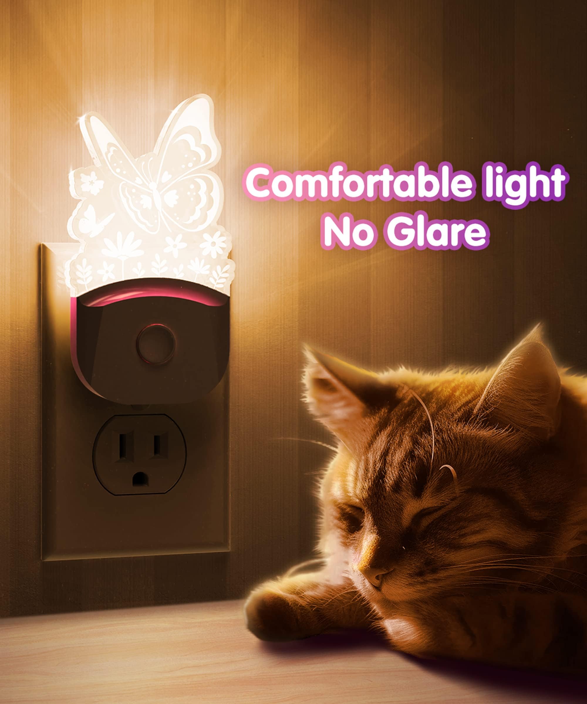 L LOHAS LED Plug-In Night Light – 11 Designs & 2 Sizes