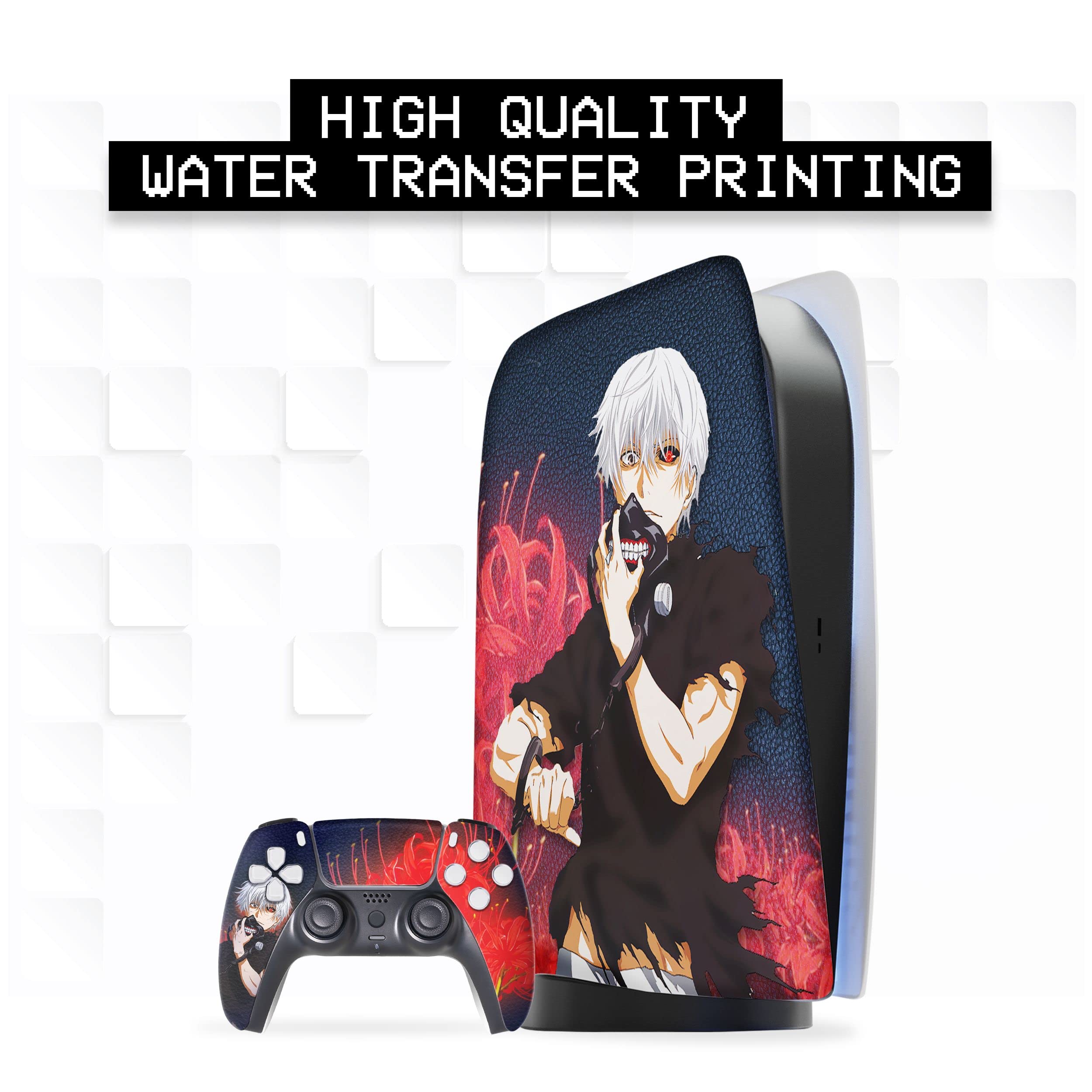 BCB Controllers Custom Console Face Plate Compatible with PS_5 Console | Console Cover for Play_Station 5 | Proudly Customized in USA with Permanent Hydro-DIP Printing (NOT JUST A Skin) - Flex Gamingproduct_type
