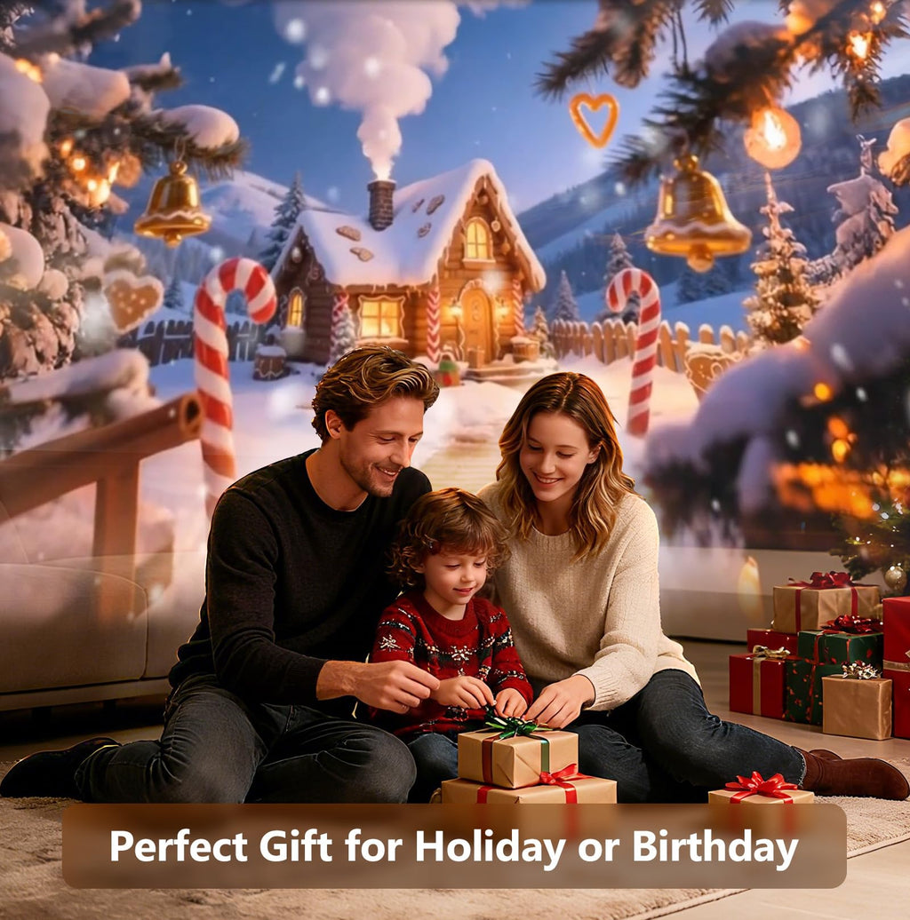 Rossetta 3D Projector with 60 Scenes, Galaxy Star Projector for Room Decor | Bluetooth Speaker, 1H/2H Timer & Remote, Night Light for Bedroom, Party, Christmas & Birthday Gifts for Adults, Girls, Boys
