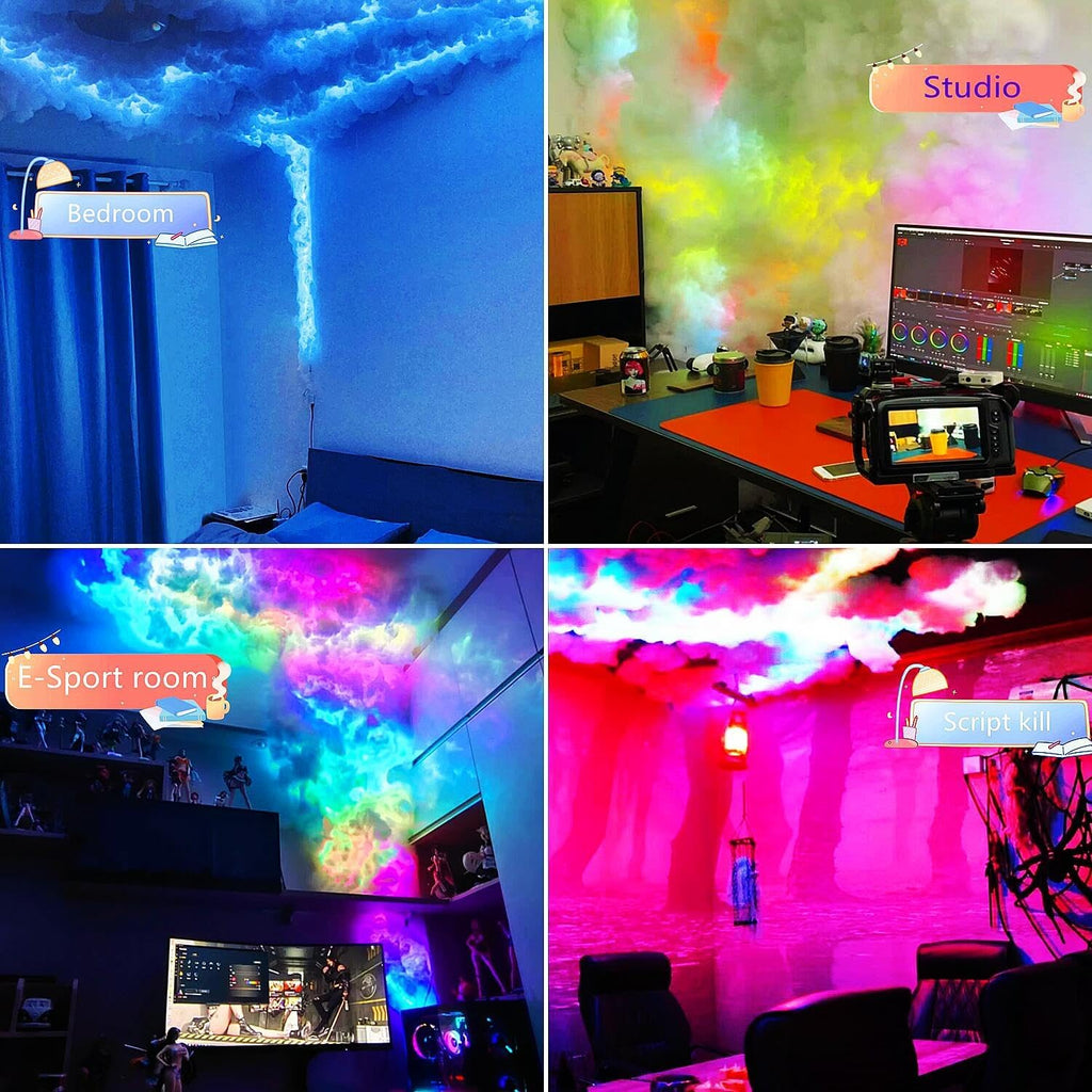 Mimiear 3D Thundercloud LED Light – 19.8ft