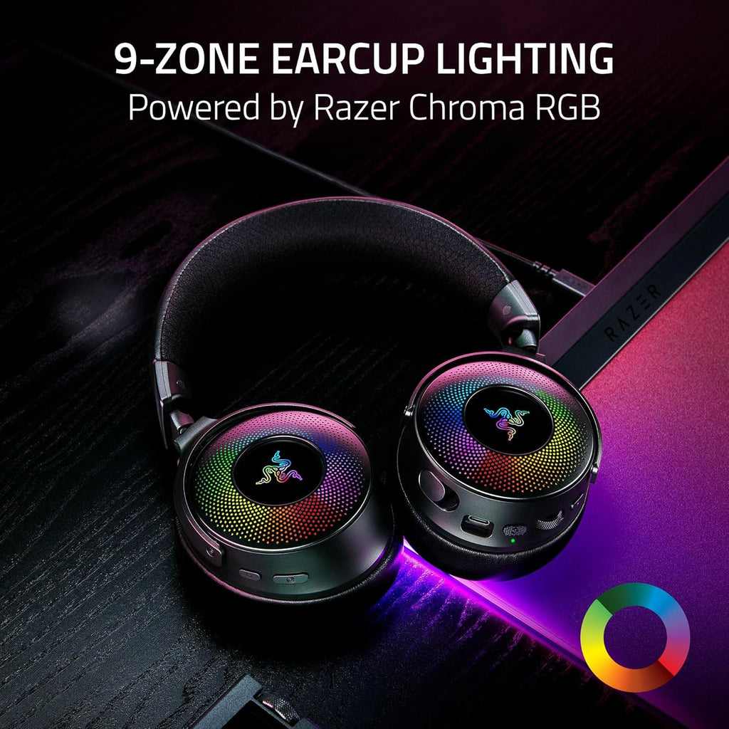 Razer Kraken V4 Pro Wireless Gaming Headset – Black