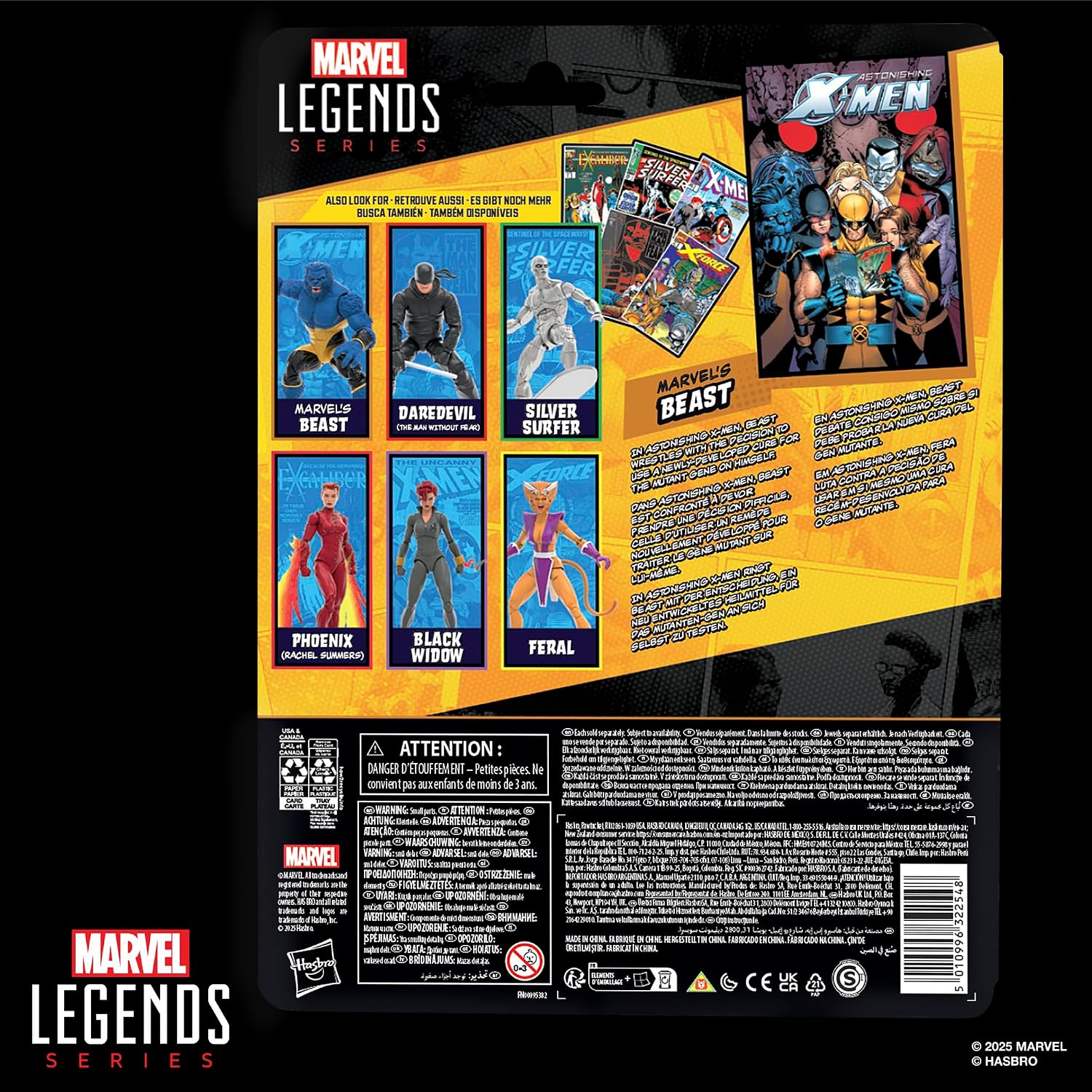 Marvel Legends Series Marvel's Beast – Astonishing X-Men 6-Inch Action Figure