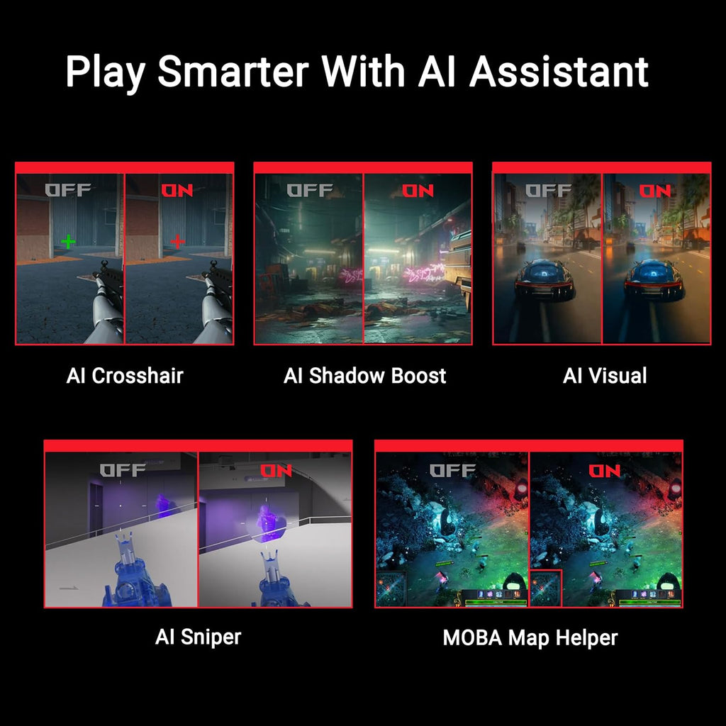 ASUS ROG Swift OLED Gaming Monitor – 4 Styles