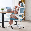 TRALT Office Chair Ergonomic Desk Chair, 330 LBS Home Mesh Office Desk Chairs with Wheels, Comfortable Gaming Chairs (1, Black) - Flex Gamingproduct_type