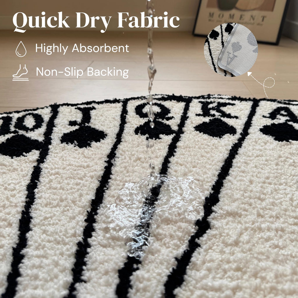 Graduation Bear Rug - Hypebeast Room Decor, Ultra-Soft Hypebeast Rugs with TPR Non-Slip Backing, Trendy Cloud-Like Plush Cute Carpet, Cool Rugs for Bedroom & Man Cave (28"x28") - Flex Gamingproduct_type