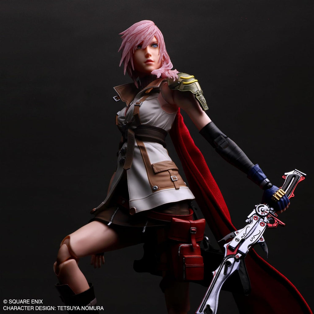 Final Fantasy XIII PLAY ARTS True Lightning PVC Pre-painted Action Figure