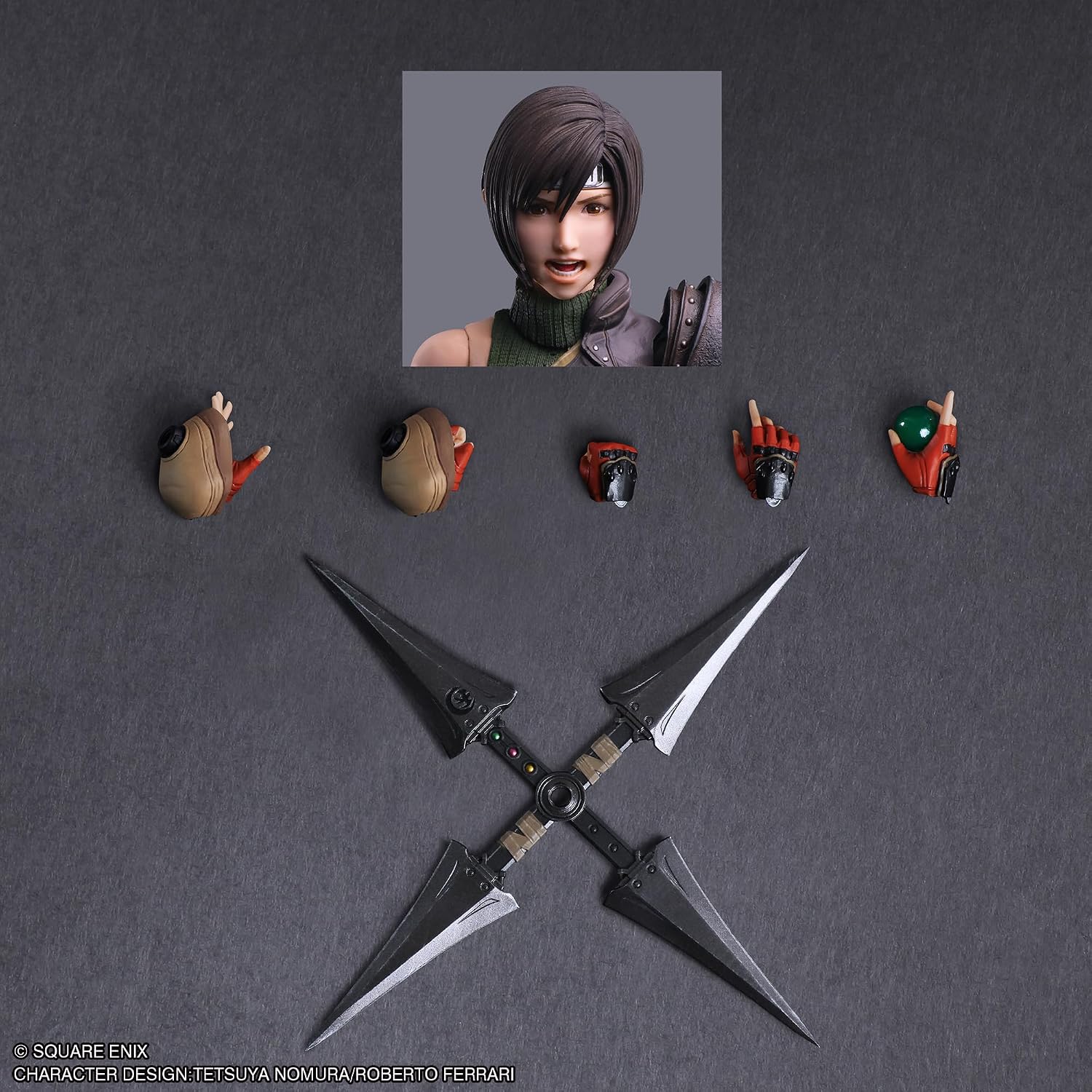 Square-Enix Final Fantasy VII Play Arts Kai Figurine Yuffie Kisaragi 25 cm