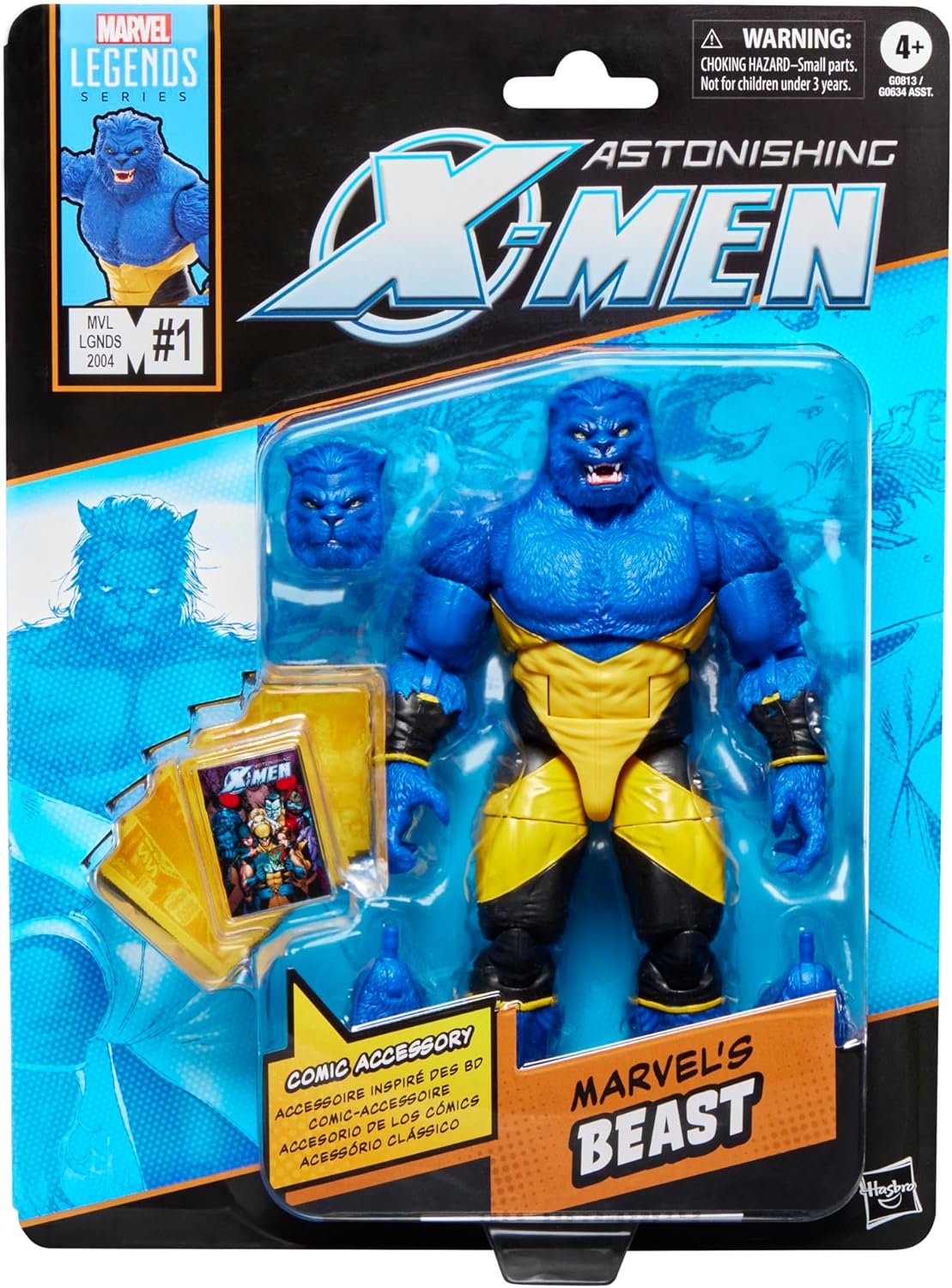 Marvel Legends Series Marvel's Beast – Astonishing X-Men 6-Inch Action Figure