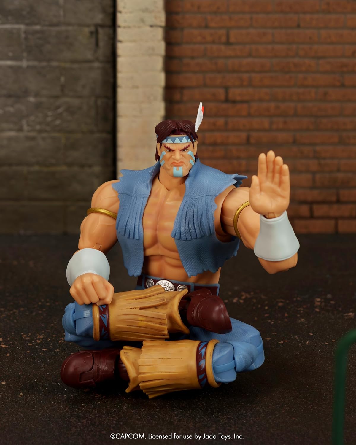 Jada Street Fighter II T. Hawk Action Figure – 1:12 Deluxe Scale Toys – 6" Tall, Fully Articulated, Collector Packaging | Street Fighter 2 The Final Challengers 6 Inch Action Figure Deluxe - T. Hawk
