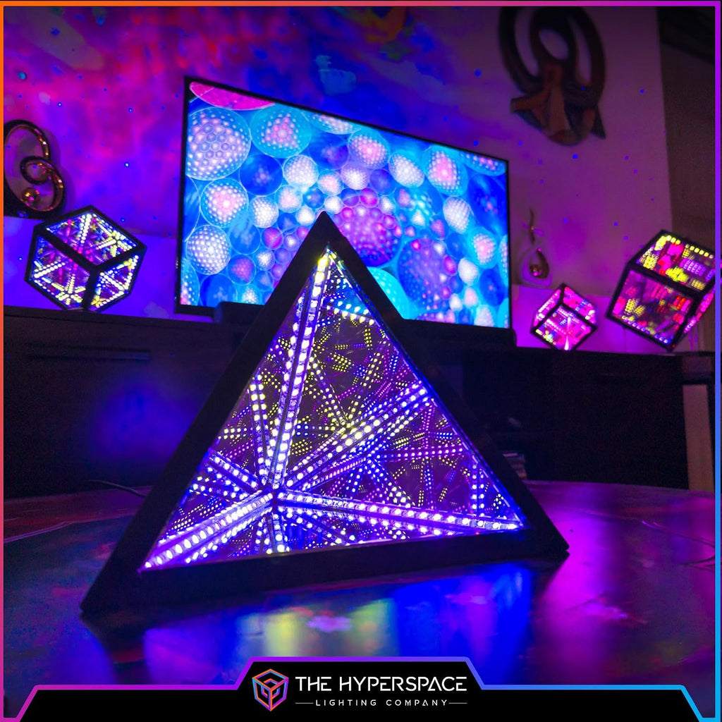 Hyperspace Lighting Co. Infinity Mirror LED Lamp – 4 Sizes