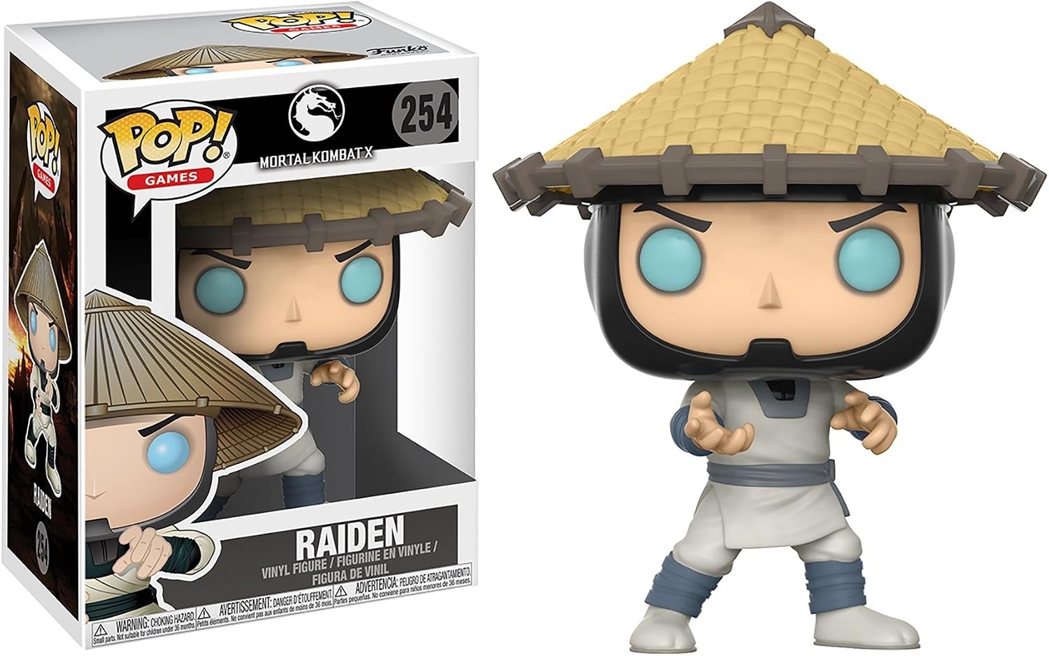 Funko Pop Games: Mortal Combat - Raiden (Styles May Vary) Collectible Vinyl Figure