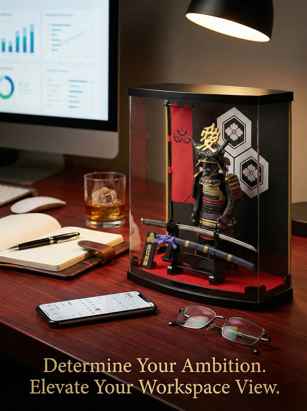 MEISTER JAPAN Samurai Figure Yamamoto Kansuke 8.3" w/Katana & Case | 1:10 scale armor honoring the Takeda strategist, with stand, flag & kakedai stand; dust-proof, gift for history fans - Flex Gamingproduct_type