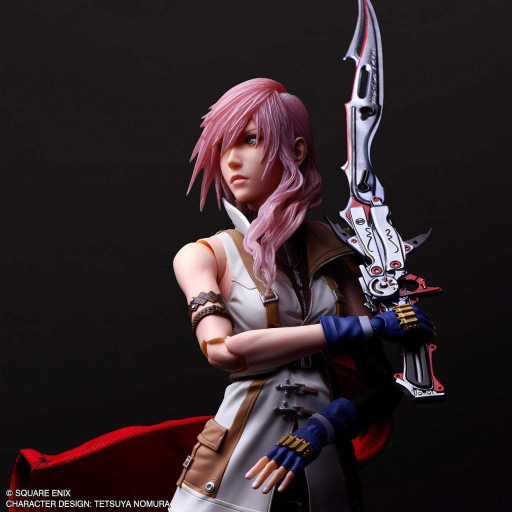 Final Fantasy XIII PLAY ARTS True Lightning PVC Pre-painted Action Figure