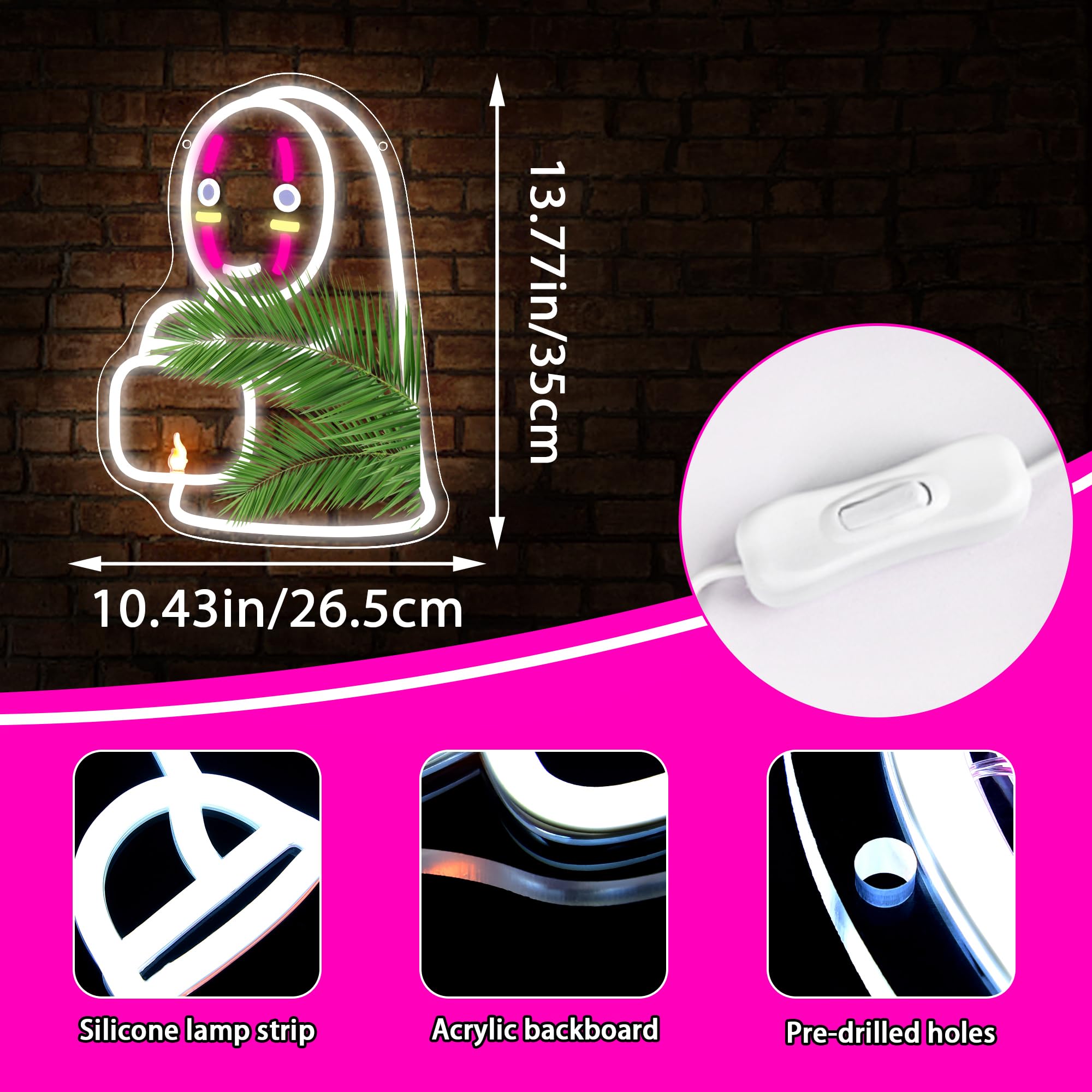 Fuzuneli Anime LED Neon Sign – 8 styles