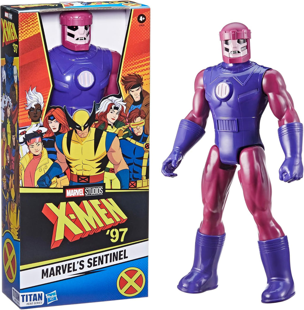 Marvel Titan Hero Series X-Men Sentinel Action Figure, 14-Inch-Scale, Super Hero Toys, Kids Ages 4 and Up