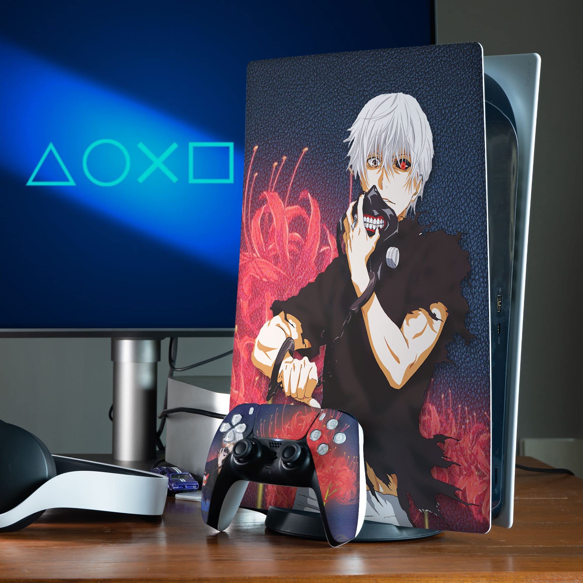 BCB Controllers Custom Console Face Plate Compatible with PS_5 Console | Console Cover for Play_Station 5 | Proudly Customized in USA with Permanent Hydro-DIP Printing (NOT JUST A Skin) - Flex Gamingproduct_type