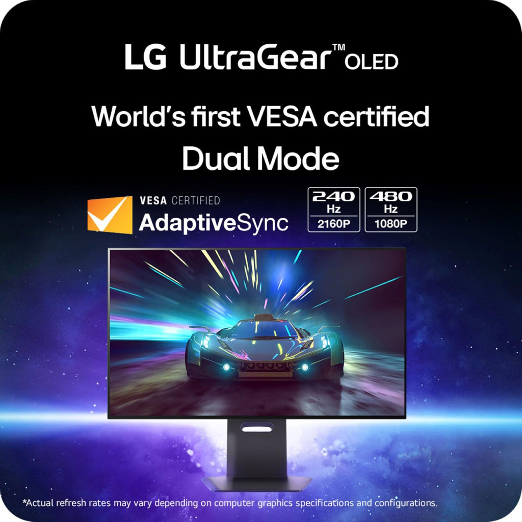 LG 32" UltraGear 4K OLED Gaming Monitor – 2 Styles