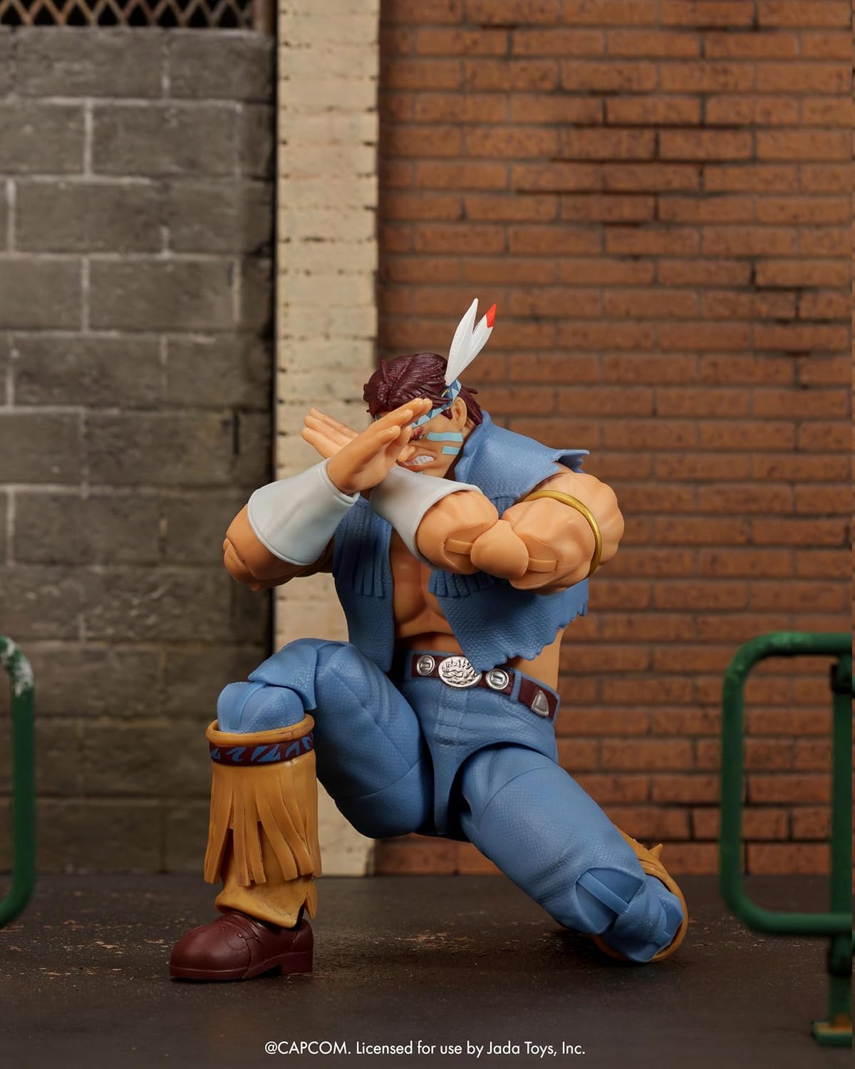 Jada Street Fighter II T. Hawk Action Figure – 1:12 Deluxe Scale Toys – 6" Tall, Fully Articulated, Collector Packaging | Street Fighter 2 The Final Challengers 6 Inch Action Figure Deluxe - T. Hawk